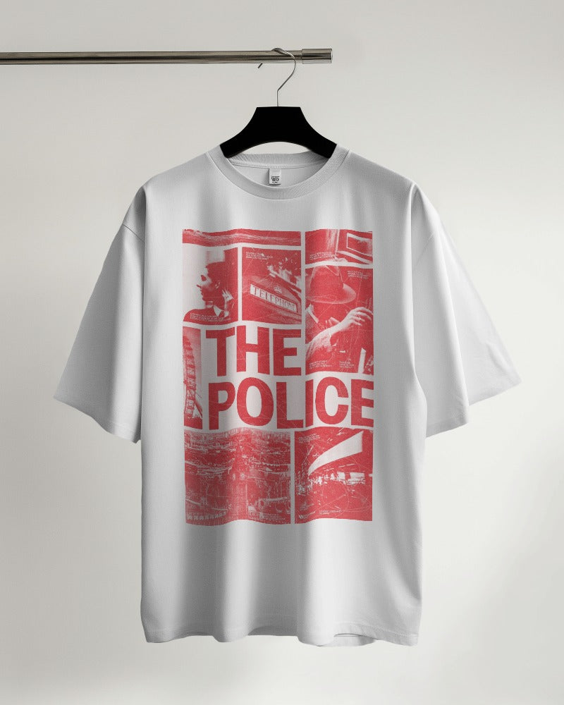 The Police Oversized T-Shirt – Vintage Vibe for Smart Rebels
