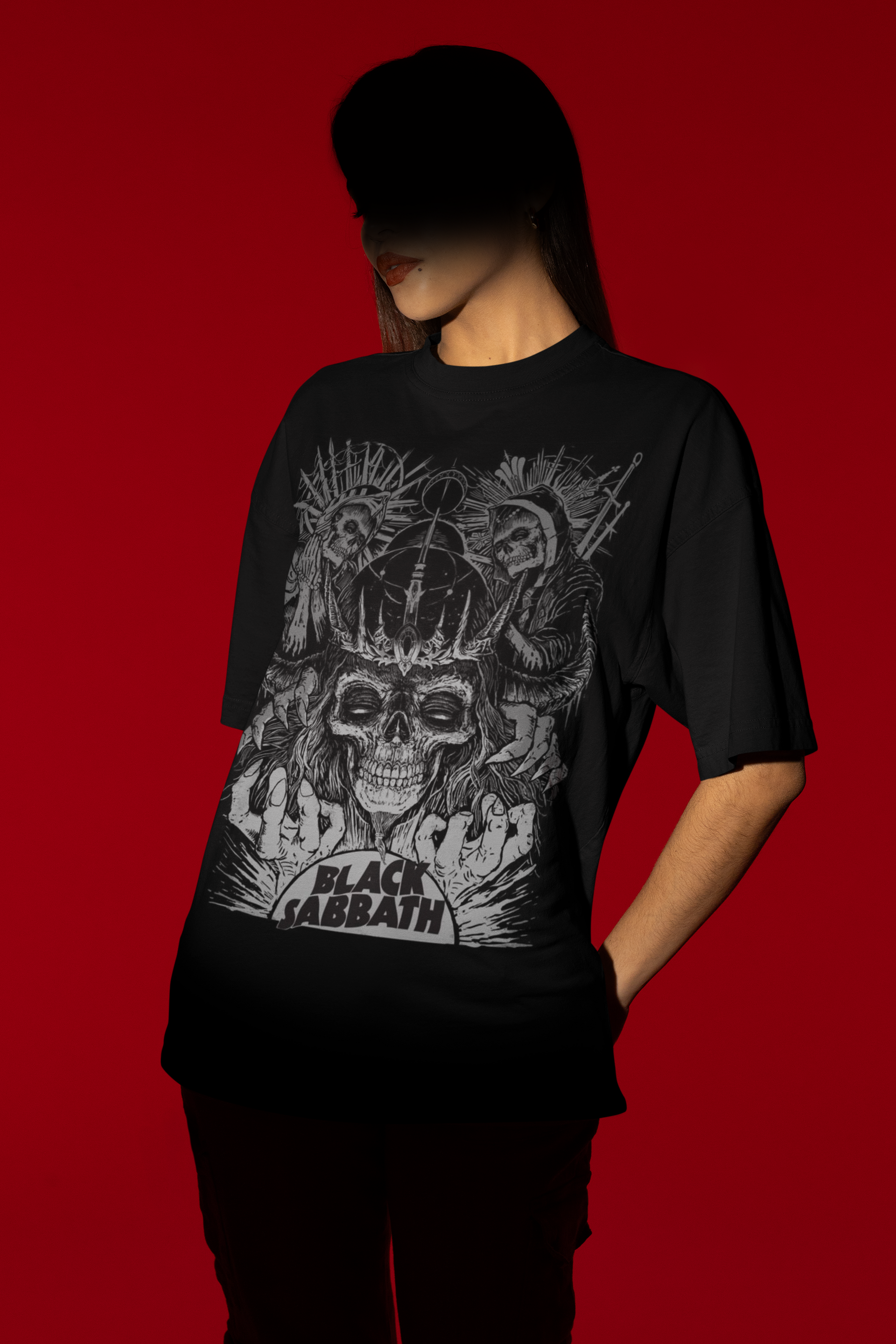 Black Sabbath Oversized Tee – Masters of Metal – UNDEAD