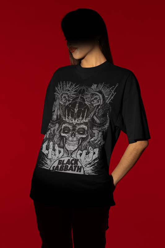 Black Sabbath Oversized Tee – Masters of Metal