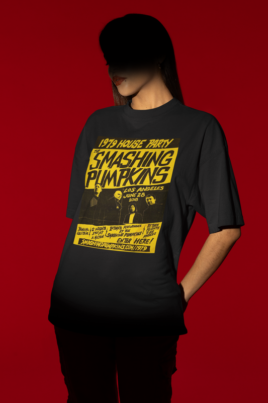 Smashing Pumpkins Oversized Tee – 1979 House Party Tour
