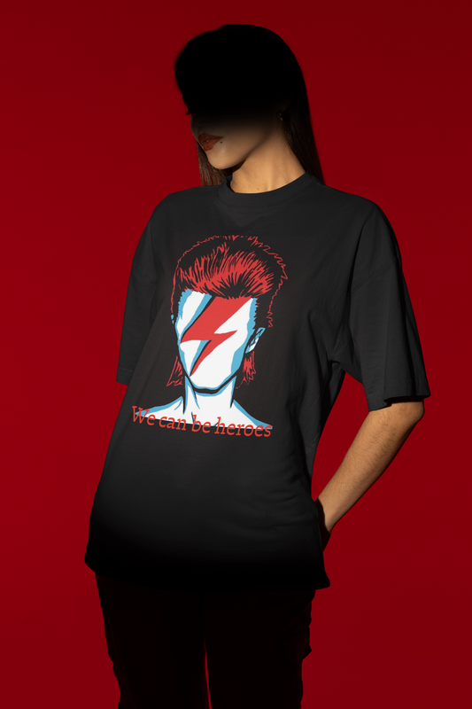 David Bowie “Heroes” Oversized T-Shirt