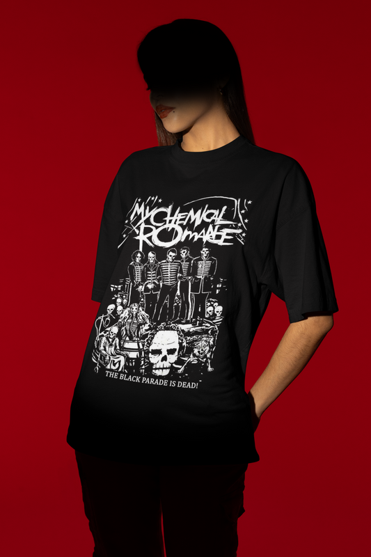 My Chemical Romance Oversized Tee – Welcome to the Black Parade
