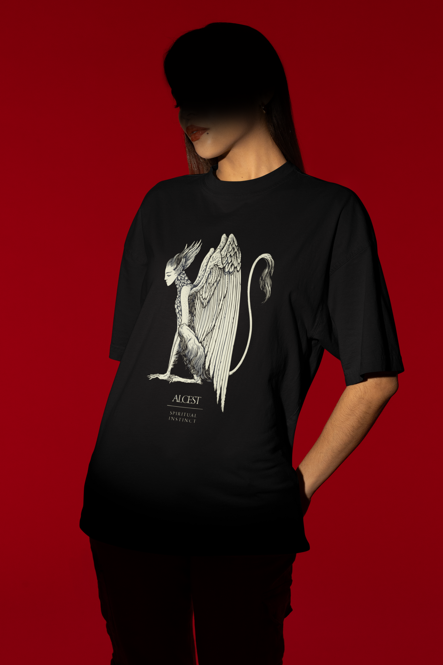 Alcest Oversized Tee – Spiritual Instinct