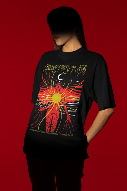 Queens of the Stone Age Oversized Tee II