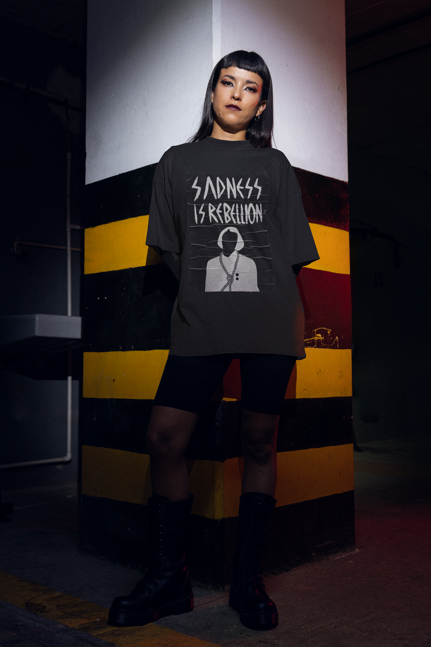 Sadness is Rebellion Oversized Tshirt