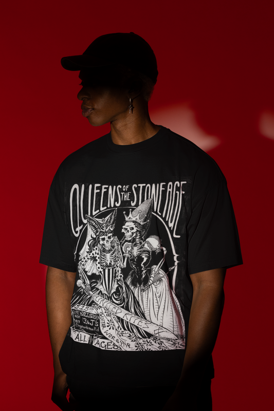 Queens of the Stone Age Oversized Tee – Black Edition