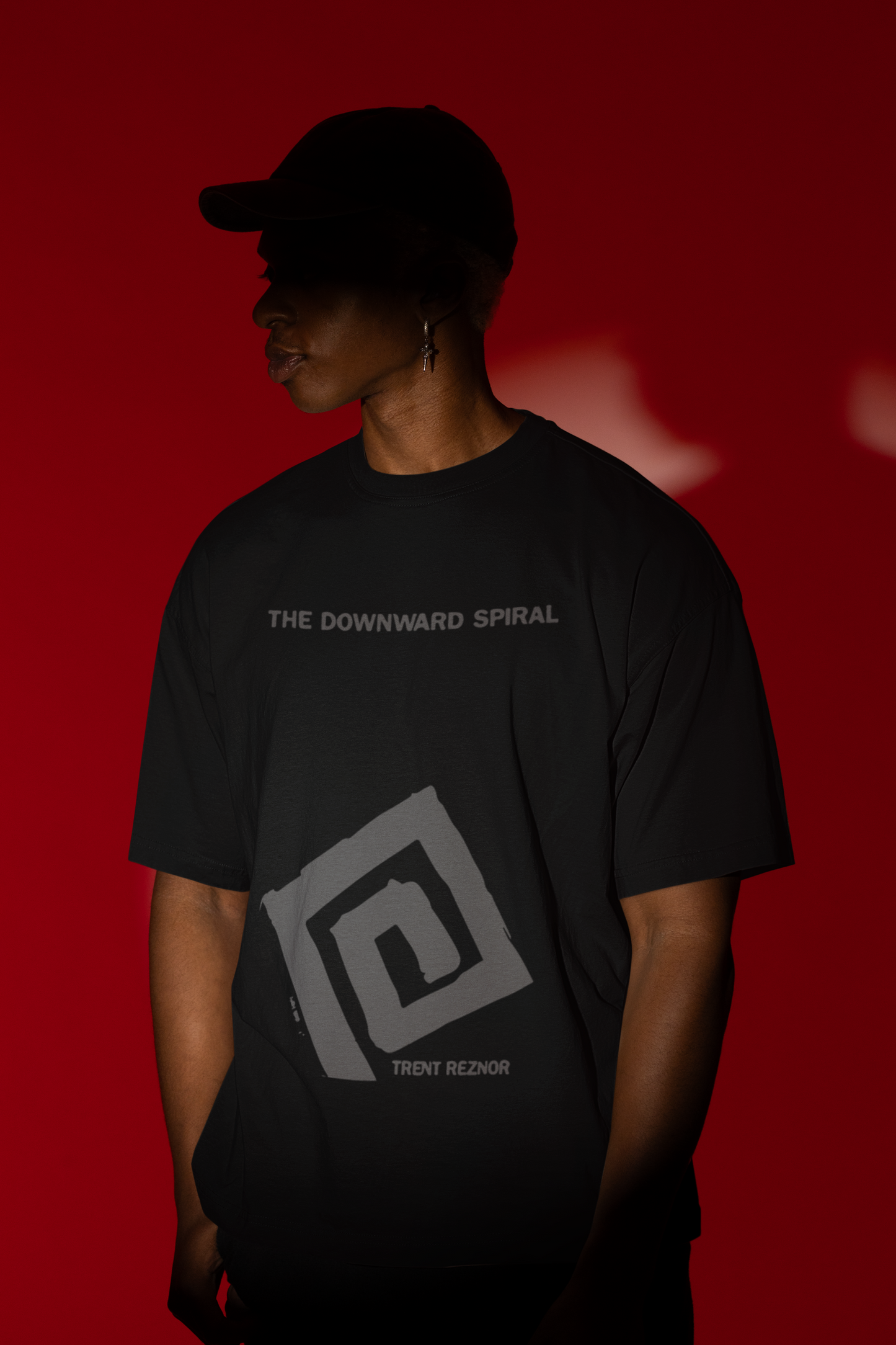 Nine Inch Nails Oversized Tee – The Downward Spiral